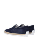 Tod's Mannens Slip-on suède blauw/blauw Galaxy