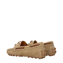 Tod's Frauen's Gommino Mokassins Wildleder Beige/Biscuit