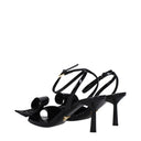 Prada Damess Lakleer zwarte sandalen