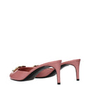 Dolce&Gabbana Women's Sandals Pink Patent Leather