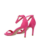 Stuart Weitzman Nunakedcurve Sandals For Women In Fuchsia Suede