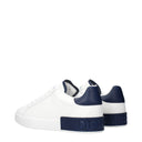 Dolce&Gabbana Men's Sneakers White/Blue Leather