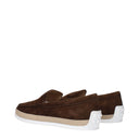 Tod's Men's Slip On Suede Brown/Dark Brown
