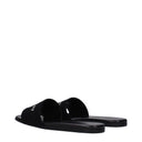 Givenchy Slippers En Klompen 4g Damess Stof zwart
