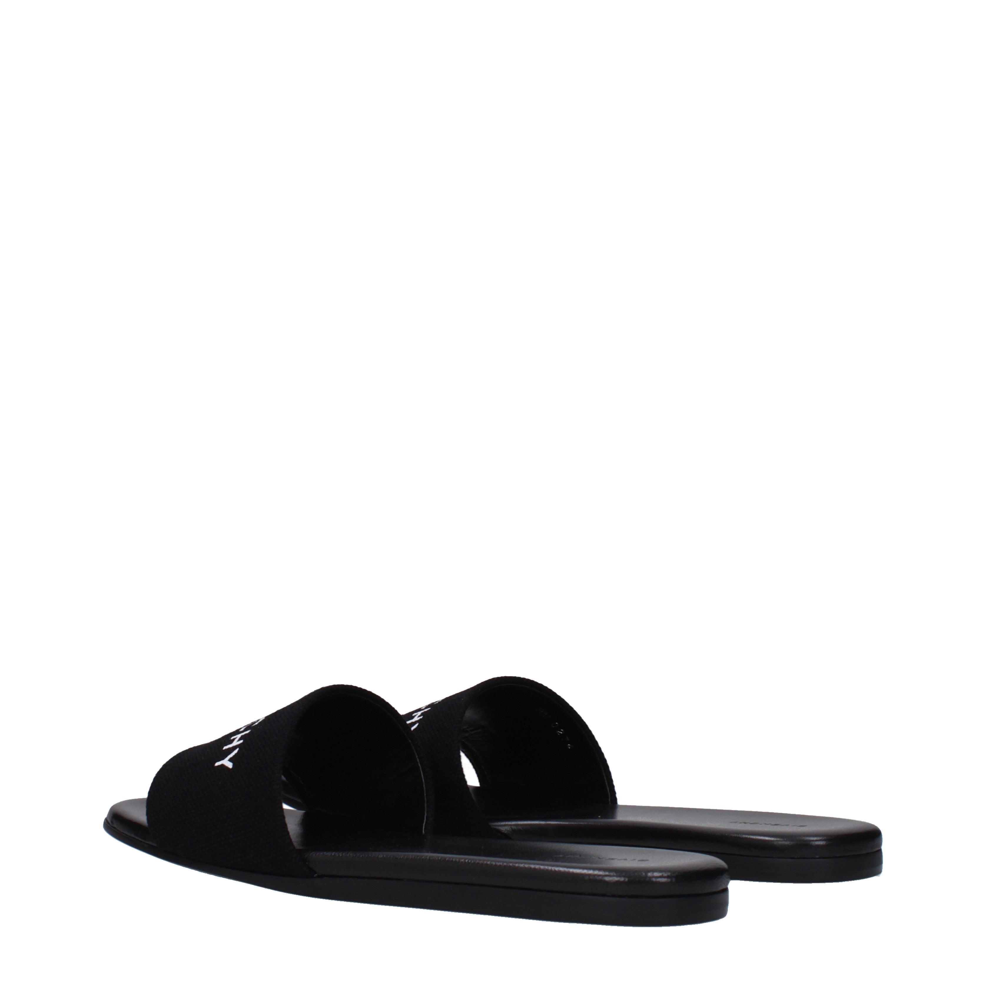 Givenchy Slippers En Klompen 4g Damess Stof zwart