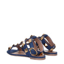 Valentino Garavani Women's Sandals Fabric Blue/Denim