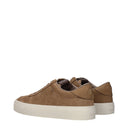 Moncler Sneakers Monclub Men's Suede Brown/Light Brown