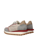 Eleventy Sneakers Men's Fabric Beige/Grey