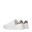 Burberry Women's Sneakers Leather White/Sand