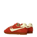 Autry Women's Suede Orange/Beige Sneakers