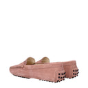 Tod's Women's Suede Pink Loafers