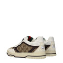 Gucci Re Web Sneakers Men's Fabric Beige/Ebony