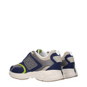 Fendi Sneakers Faster Men's Fabric Blue/Clay