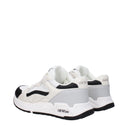 Off White Women's Sneakers White/Black Leather