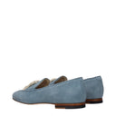 Eleven Women's Moccasins Suede Blue/Dusty Blue