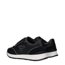 Versace Men's Sneakers Black Leather
