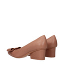 Salvatore Ferragamo Viva Women's Pumps Pink/Blush Leather