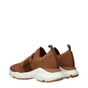 Tod's Women's Sneakers Fabric Brown/Biscuit