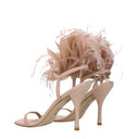 Stuart Weitzman Women's Suede Sandals Pink/Dust Pink