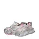 Balenciaga Runner 2 Women's Sneakers Grey/Pink Fabric