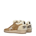 Golden Goose Sneakers Ball Star Donna Camoscio Brown/Cognac