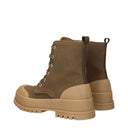 Max Mara Weekend Women's Boots Fabric Green/Olive