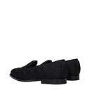 Christian Dior Men's Fabric Slippers Black