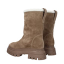 Stuart Weitzman Bedford Women's Suede Boots Beige/Khaki