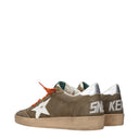 Golden Goose Ball Star Men's Suede Brown/White Sneakers