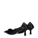 Prada Women's Black Leather Décolleté