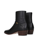 Valentino Garavani Men's Leather Boots Black