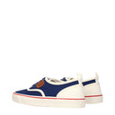 Valentino Garavani Men's Sneakers Blue/Beige Fabric