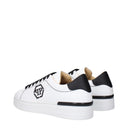 Philipp Plein Hexagon Men's Sneakers White/Black Leather