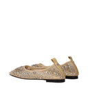 Tory Burch Women's Fabric Ballet Flats Beige