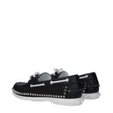Louboutin Gerockel Men's Moccasins Black Leather