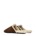 Prada Damens Sandalen und Clogs Wildleder Braun/Kakao