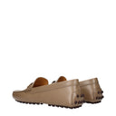 Tod's Gommino Loafers For Women Beige/Cappuccino Leather