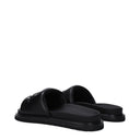 Pantuflas y zuecos Christian Dior para hombre en cuero negro