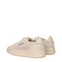 Autry Baskets Easeknit Low Femmes Tissu Beige/Crème Brûlée