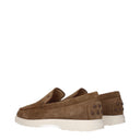 Tod's Men's Moccasins Suede Brown