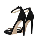 Jimmy Choo Alva Sandals Women Suede Black