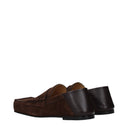 Jacquemus Women's Loafers Suede Brown/Dark Brown