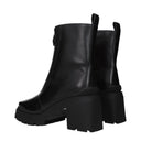 Jimmy Choo Eugenie Damens Lederstiefeletten Schwarz