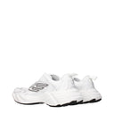 Balenciaga Monday Men's White Leather Sneakers