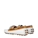 Tod's Gommino Loafers Women Eco Leather White/Beige