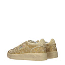 Autry Sneakers Medalist Women Suede Beige/Gold