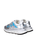 Versace Trigreca Sneakers Herren Stoff Silber/Blau