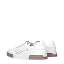 Dolce&Gabbana Sneakers Portofino Men's Leather White/Dove