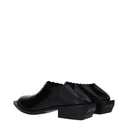 Moschino Women's Loafers Leather Black
