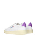 Autry Women's Sneakers Leather White/Mora